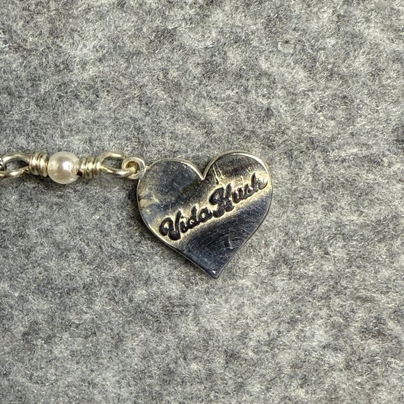 Vida Kush Juicy Heart Chain Necklace 18K Gold plated and Stainless Steel - Picture 4 of 5